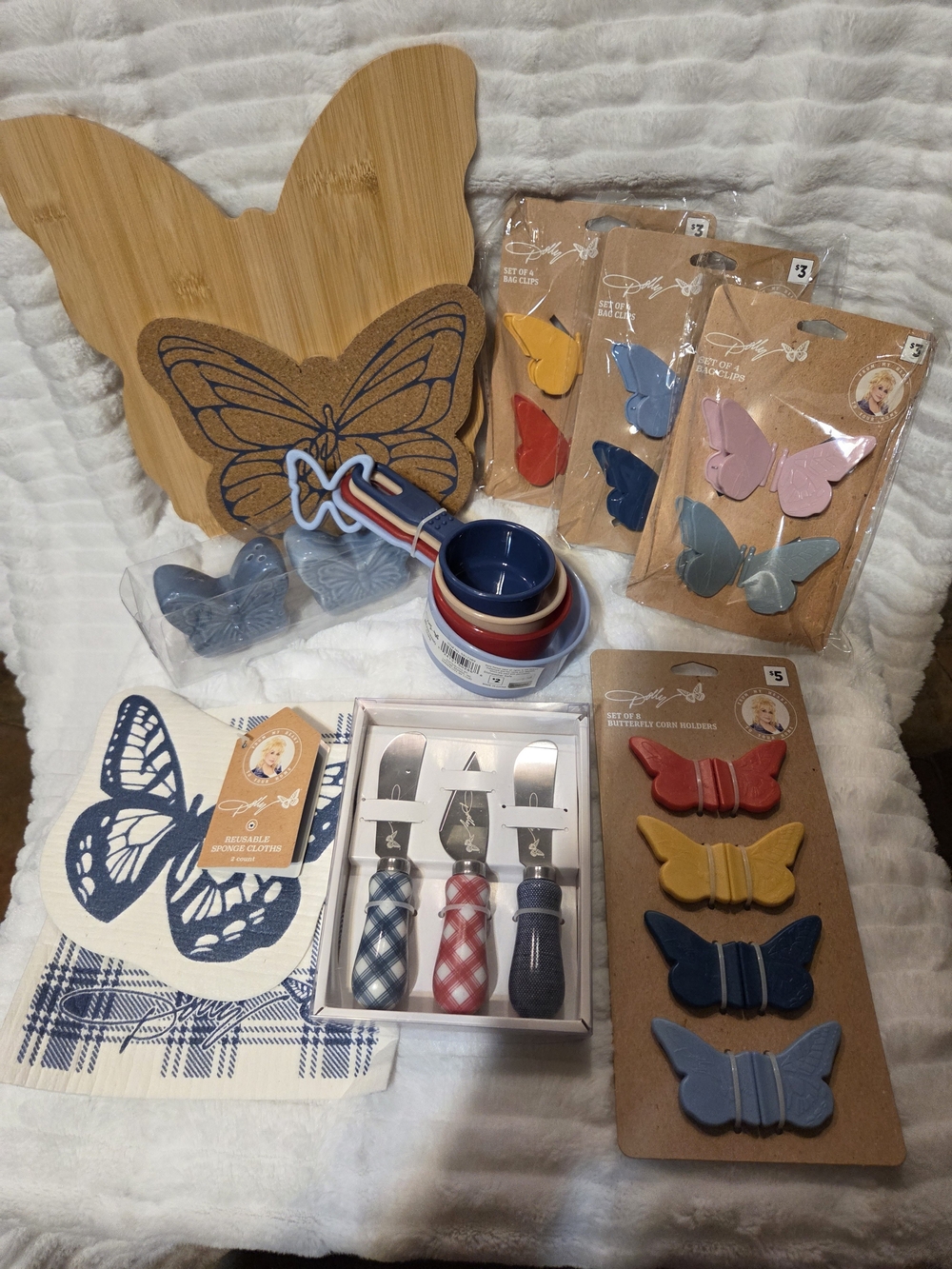 Dolly Parton Butterfly Kitchen set